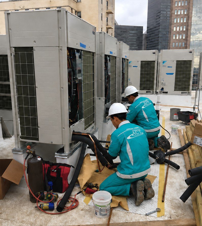 Instalasi VRF System Apartemen Premium