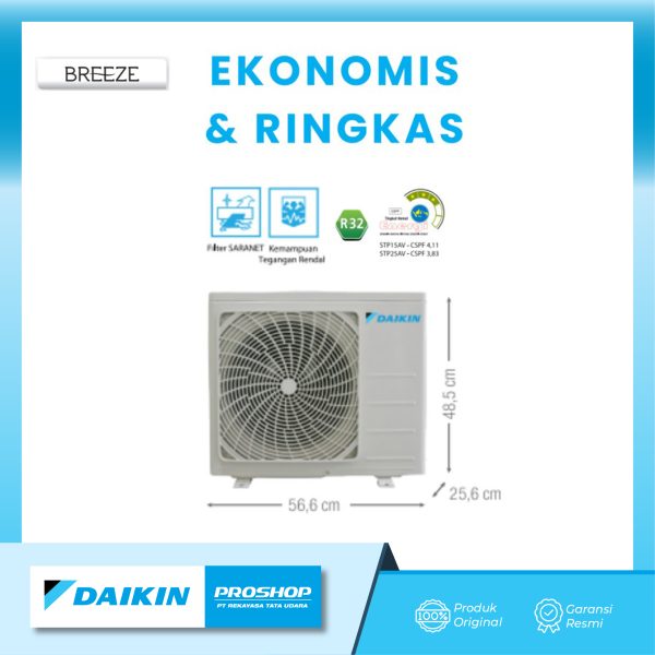 AC  SPLIT DAIKIN  NON INVERTER	STP15AV9 - Gambar 4