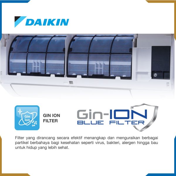 AC Daikin Split Standard 2 PK FTC50 Lokal R32 - Gambar 2